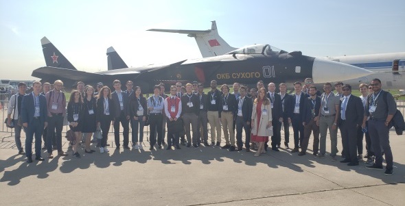 IFAR-X Group Picture 2019 at MAKS airshow in Moscow